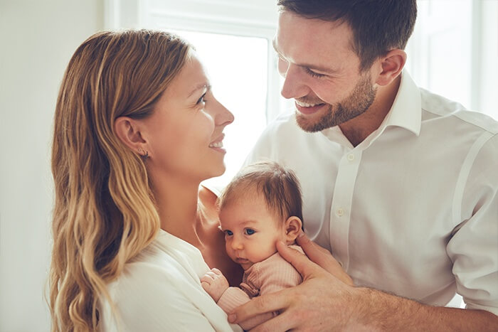 happy parents