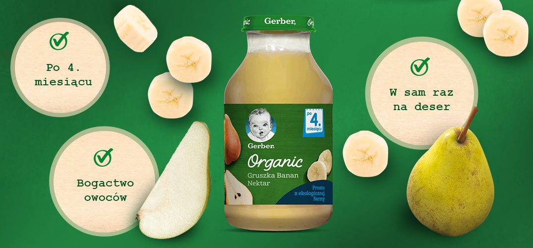 warto widetz nektar gerber organic gruszka banan