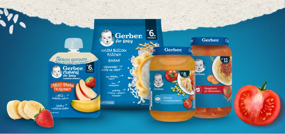 Poznaj wszystkie produkty Gerber