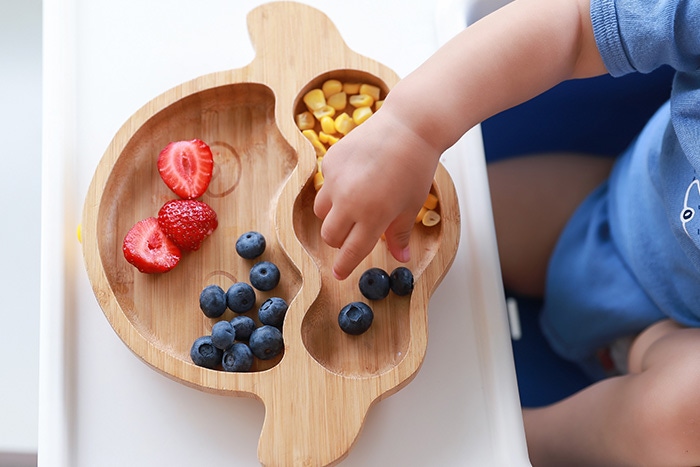 warzywa i owoce w diecie dziecka