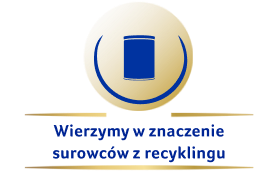 Wierzymy w znaczenie surowców z recyklingu