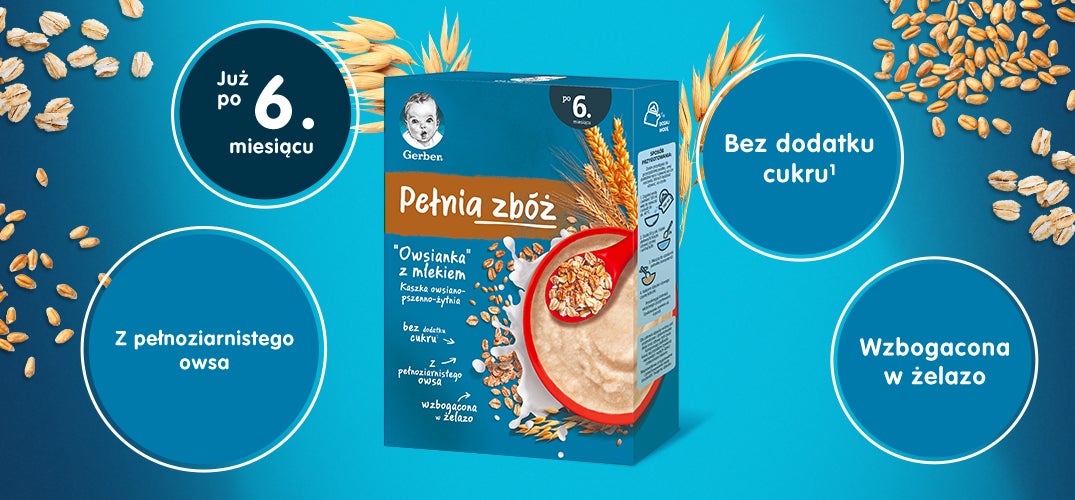 Kaszki Gerber Pełnia Zbóż