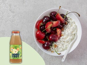 Makaron z serem i wiśniami – po 12. miesiącu