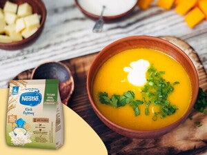 Zupka jarzynowa z papają i rybką po 6. miesiącu