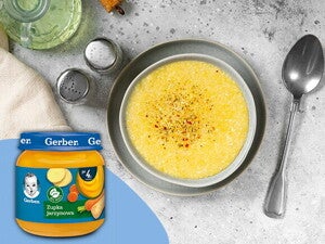 Zupa krem z kukurydzy – po 8. miesiącu