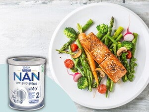 Obiadek z rybką po 6. miesiącu