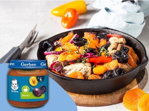 Królik duszony ze śliwkami – po 12. miesiącu