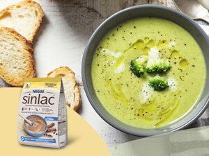 Zupka z brokułów po 6. miesiącu