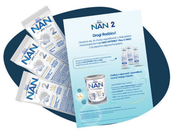 Wypróbuj NAN OPTIPRO Plus 2 HMO
