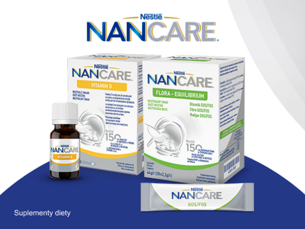 NANCARE - suplementy diety dla niemowląt i małych dzieci NANCARE - suplementy diety dla niemowląt i małych dzieci