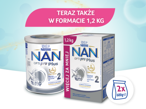NAN Optipro Plus - duże pojemności NAN Optipro Plus - duże pojemności