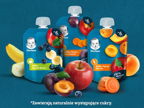 Deserki w tubkach Gerber Deserki w tubkach Gerber