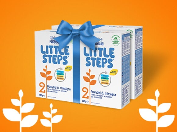 Wygraj miesięczny zapas LITTLE STEPS® 2 Wygraj miesięczny zapas LITTLE STEPS® 2