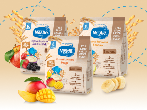 Poznaj kaszki Nestlé dla niemowląt i małych dzieci