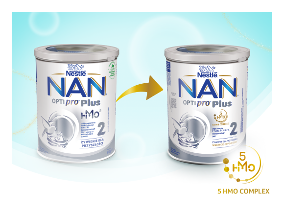 NAN OPTIPRO® Plus 2 HMO już wkrótce z nową, unikalną recepturą