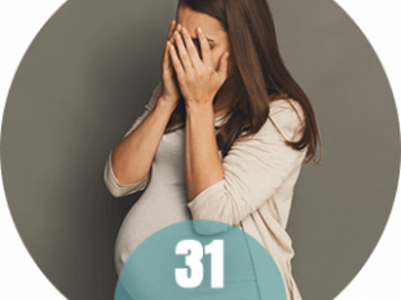 31 tydzień ciąży - samopoczucie mamy