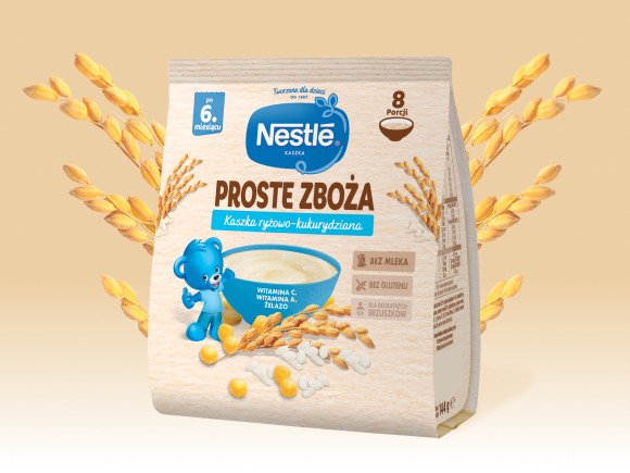 Nestlé Kaszka ryżowo- kukurydziana