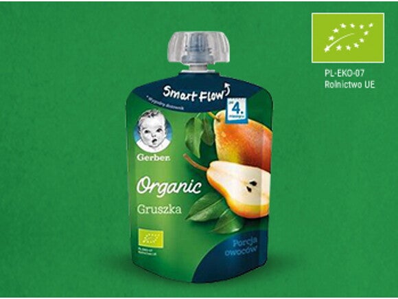Gerber Organic gruszka Gerber Organic gruszka