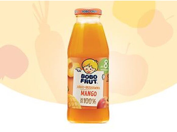 Sok 100% Jabłko, brzoskwinia, mango Sok 100% Jabłko, brzoskwinia, mango