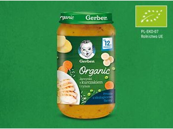 gerber groszek z marchewka gerber groszek z marchewka
