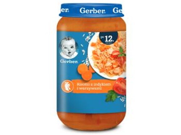 Gerber Risotto z indykiem i warzywami