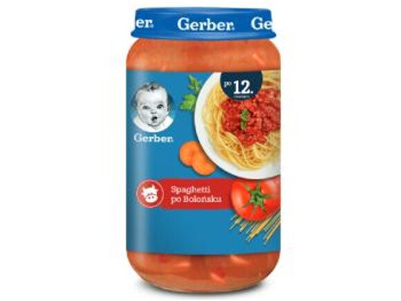 Gerber Spaghetti po bolońsku