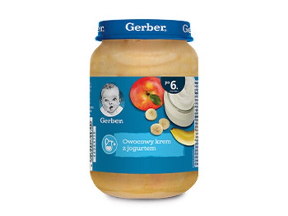 Gerber Owocowy krem z jogurtem Gerber Owocowy krem z jogurtem