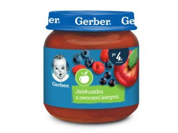 gerber jabluszka z owocami lesnymi gerber jabluszka z owocami lesnymi