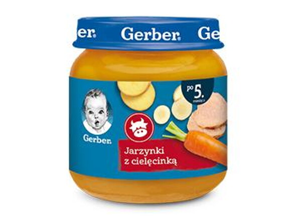 gerber jarzynki z cielecinka