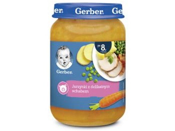 gerber jarzynki z delikatnym schabem