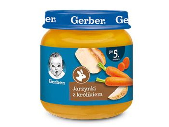 gerber jarzynki z krolikiem