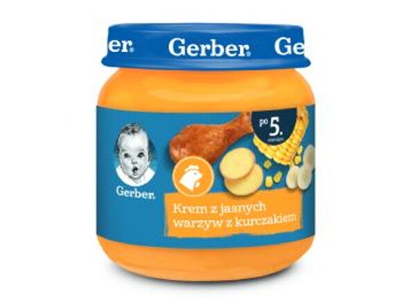 krem z jasnych warzyw z kurczakiem