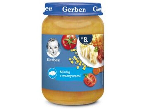 gerber mintaj z warzywami gerber mintaj z warzywami