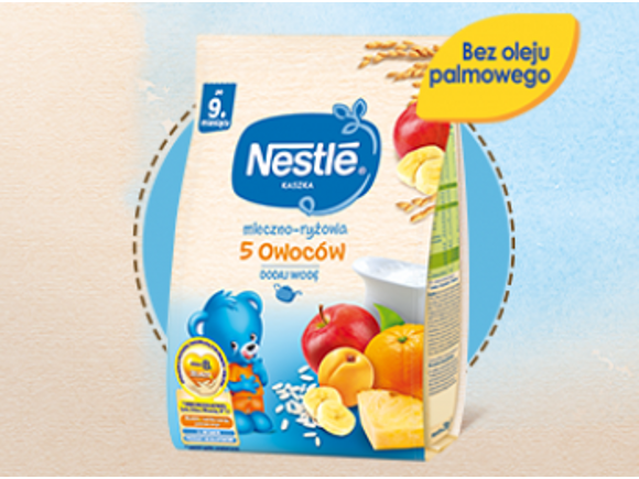 nestlé kaszka mleczno-ryżowa 5 owoców nestlé kaszka mleczno-ryżowa 5 owoców