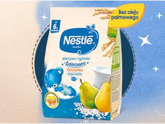 nestlé kaszka mleczno-ryżowa dobranoc gruszka nestlé kaszka mleczno-ryżowa dobranoc gruszka