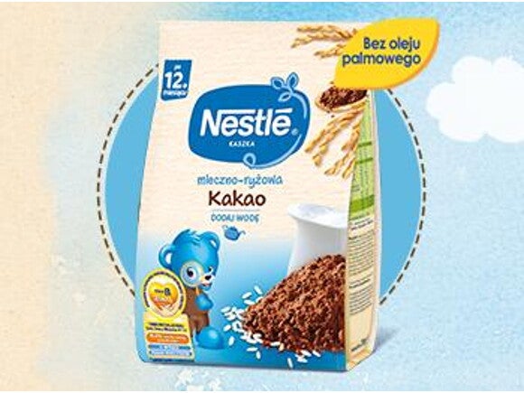 nestlé kaszka mleczno ryżowa kakao nestlé kaszka mleczno ryżowa kakao