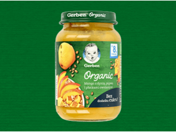 Mango z dynią, pigwą i płatkami owsianymi Mango z dynią, pigwą i płatkami owsianymi