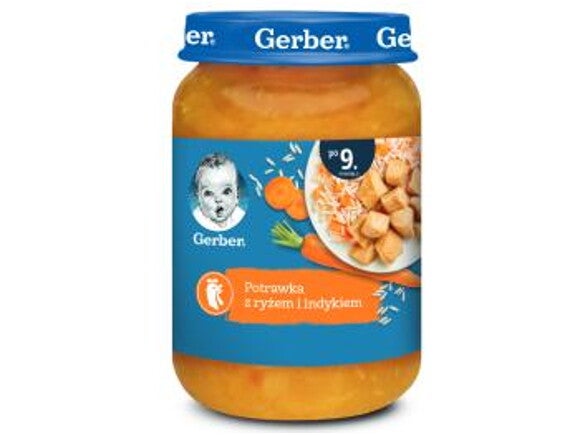 Gerber Potrawka z ryżem i indykiem