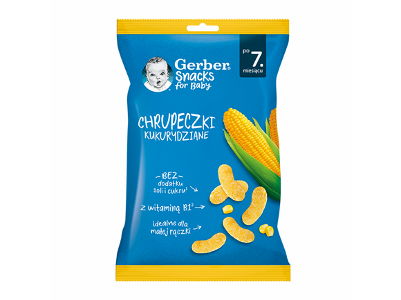 Gerber Snacks for Baby Chrupeczki kukurydziane