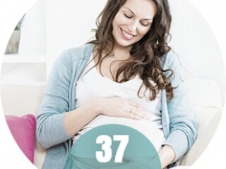 37 tydzień ciąży - relacja z dzieckiem