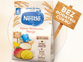 Nestlé Kaszka ryżowa-bezmleczna Mango