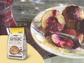 Knedle wiśniowe po 8. miesiącu