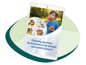 Okładka ulotki o żywieniu po 1. roku