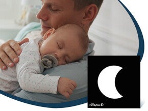 Karta kontrastowa księżyc