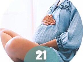 21 tydzień ciąży - ruchy dziecka