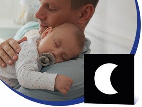 Karta kontrastowa księżyc