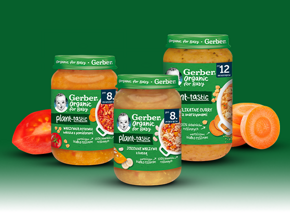 Obiadki Gerber Organic Plant-tastic