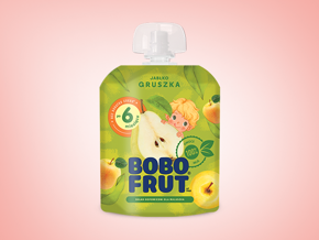  BOBO FRUT w tubce jabłko, gruszka