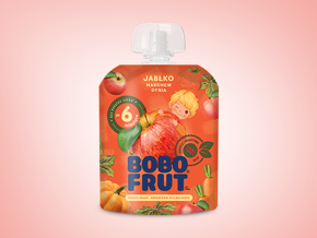 BOBO FRUT w tubce jabłko, marchew, dynia