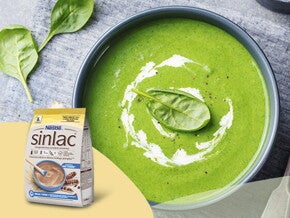 Zupa szpinakowa z kurczakiem po 7. miesiącu